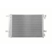 Condenser Air Con with dryer cooling pipes parallel HELLA...
