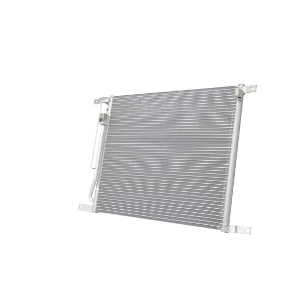 Condenser Air Con with dryer cooling pipes parallel HELLA for CHEVROLET AVEO