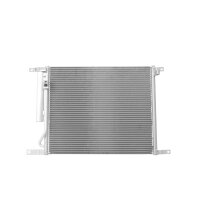 Condenser Air Con with dryer cooling pipes parallel HELLA...