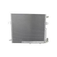 Condenser Air Con with dryer cooling pipes parallel HELLA for e.g. MB R-CLASS