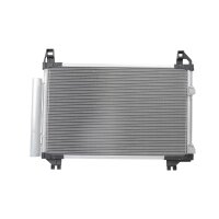 Condenser Air Con with dryer cooling pipes parallel HELLA...