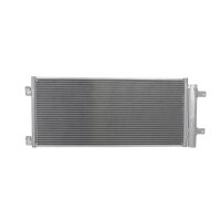 Condenser Air Con with dryer cooling pipes parallel HELLA...