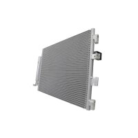 Condenser Air Con with dryer cooling pipes parallel HELLA...