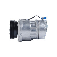 Klimakompressor 12 V Ø 119 HELLA Thermo-Expertise passend für u.a. VW PASSAT
