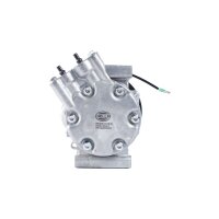 Air Conditioning Compressor 12 V Ø 125 HELLA suitable for e.g. RENAULT THALIA
