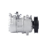 Air Conditioning Compressor 12 V Ø 125 HELLA suitable for e.g. RENAULT MEGANE