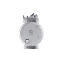 Klimakompressor 12 V Ø 120 HELLA passend für CHRYSLER VOYAGER