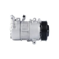 Klimakompressor 12 V Ø 119 HELLA passend für u.a. RENAULT MEGANE