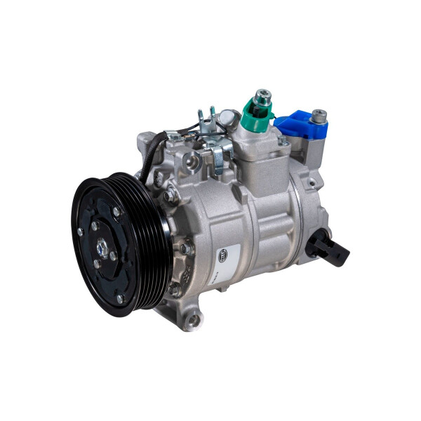 Klimakompressor 12 V Ø 110 HELLA IAM-Expertise passend für u.a. AUDI A4