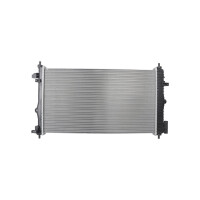 Kühler Motorkühlung Kühlrippen gelötet 678 - 388 mm HELLA für u.a. OPEL INSIGNIA