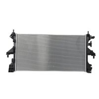 Engine Cooling Radiator cooling fins soldered 780 - 408 mm HELLA for FIAT DUCATO