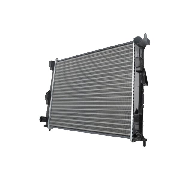 Radiator engine fins 495 - 396 mm HELLA for e.g. RENAULT MODUS