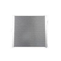 Kühler Motorkühlung Kühlrippen gelötet 580 - 598 mm HELLA für BMW X5