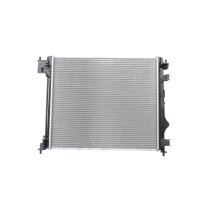 Radiator Engine cooling fins brazed 540 - 468 mm HELLA for NISSAN QASHQAI