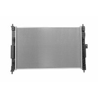 Radiator Engine cooling fins brazed 650 - 408 mm HELLA for e.g. OPEL GRANDLAND