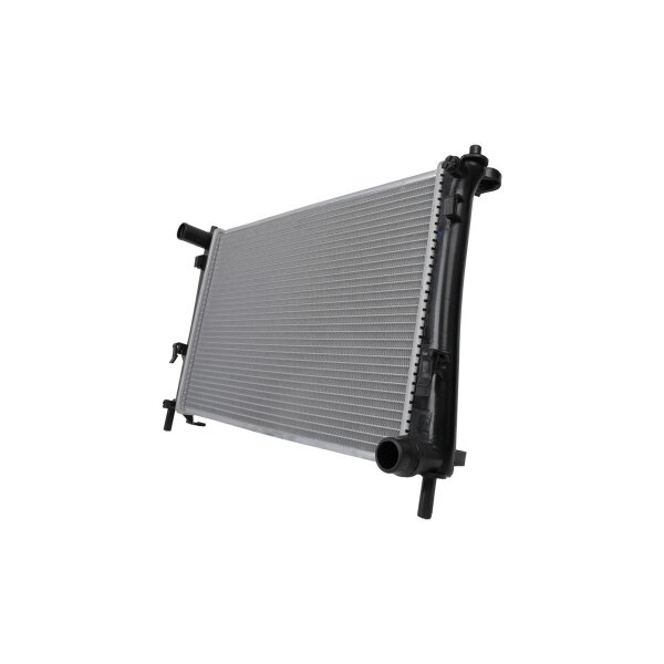 Kühler Motorkühlung Kühlrippen gelötet 500 - 328 mm HELLA für u.a. FORD FIESTA