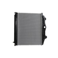 Charge Air Cooler soldered alu cooling fins 665 mm - 877 mm HELLA for MAN TGA