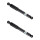 Shock absorber set rear axle gas non-supporting BILSTEIN B4 for e.g. KIA RIO III
