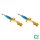 Shock absorber set front gas strut BILSTEIN B6 for FORD USA Mustang Coupe
