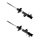Shock Absorber set rear axle gas pressure BILSTEIN for e.g. JEEP RENEGADE