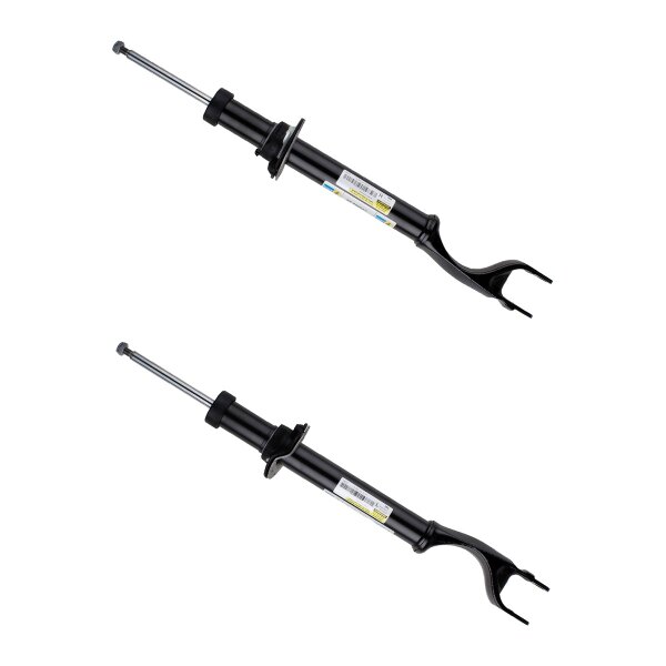 Shock absorber set front left right spring-mounted BILSTEIN for e.g. MB C-CLASS