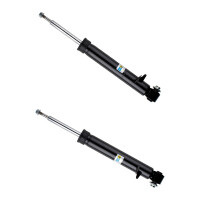 Shock absorber set rear left right non-suspension...