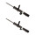 Shock absorber set front left right strut BILSTEIN for e.g. PEUGEOT 206