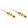 Shock absorber set front gas pressure strut BILSTEIN B8 High Performance Shock