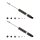 Shock absorber set rear gas non-suspension BILSTEIN B4 for e.g. MB HECKFLOSSE