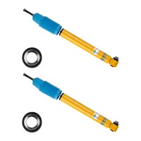 Shock absorber set rear axle gas pressure spring-loaded...