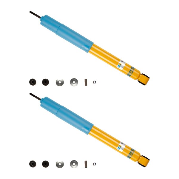 Shock absorber set rear non-supporting BILSTEIN B6 for e.g. MITSUBISHI PAJERO IV
