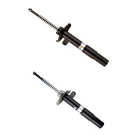 Shock absorber set front axle left right gas strut...