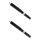 Shock absorber set rear axle gas non-supporting BILSTEIN B4 for e.g. MB E-CLASS