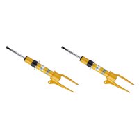 Front shock absorber set gas pressure spring-loaded...