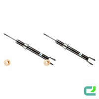 Shock absorber set front gas pressure spring-loaded...