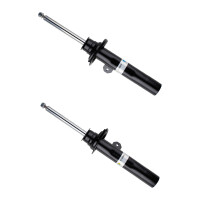 Shock absorber set front axle left right gas pressure...