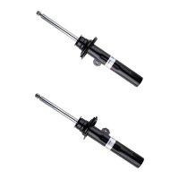 Shock absorber set front axle left right gas pressure...