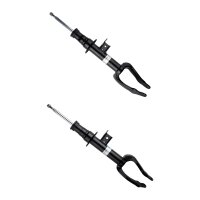 Shock absorber set front left right spring-mounted...