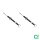 Front shock absorber set, gas pressure, spring-loaded BILSTEIN B4 for MERCEDES-BENZ