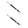 Shock absorber set front axle spring-loaded BILSTEIN B4 for MB E-CLASS