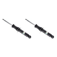 Rear shock absorber set, gas pressure, spring-loaded...