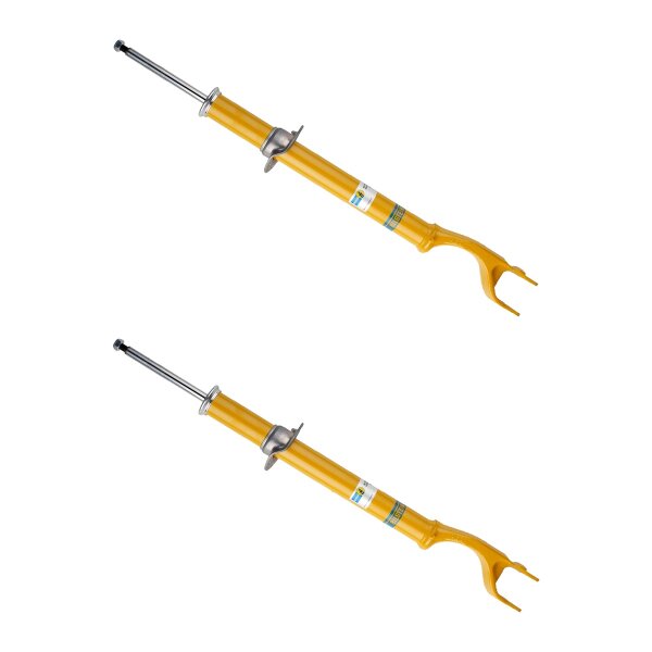 Shock absorber set front left right spring-mounted BILSTEIN for e.g. MB E-CLASS