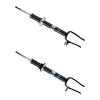 Shock absorber set front left right spring-mounted...