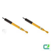 Shock absorber set front gas pressure spring-loaded...