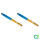 Shock absorber set rear gas pressure shock absorber set non-suspension BILSTEIN B6 4600