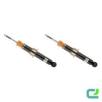 Rear shock absorber set, gas pressure, spring-loaded...