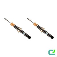 Rear shock absorber set, gas pressure, spring-loaded...
