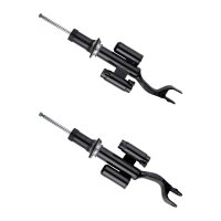 Shock absorber set front left right spring-mounted...