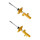 Shock absorber set front left right strut BILSTEIN for e.g. NISSAN QASHQAI