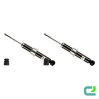 Rear shock absorber set, gas pressure, spring-loaded...